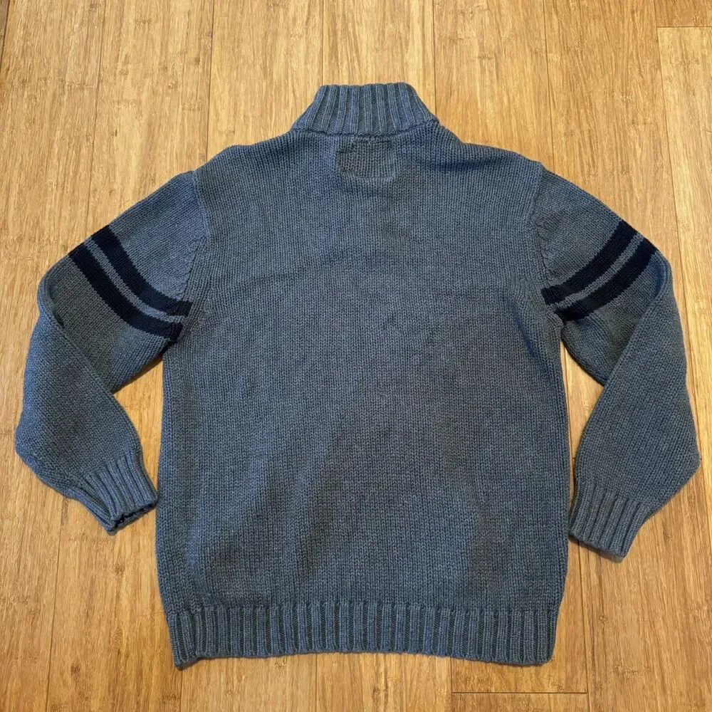 Boys Vintage Old Navy 100% Cotton Cowl Neck Sweater Size Large (10/12)